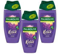3x 250ml Palmolive Memories Of Nature Sunset Relax Doccia Con Lavanda Fragranza