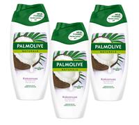 3X 250Ml Palmolive Naturals Crema Doccia Ristoratrice Coconut Profumo Cocco