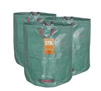 ® 3x 272L Sacchi da Giardinaggio Professionali Sacco per Rifiuti da Giardino