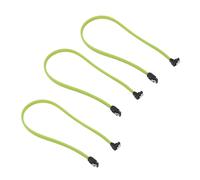 3X 3.0 III SATA3 7Pin Dati Cavo Destra Angolo 6Gb / S SSD Cavi HDD Difficile Disco Dati Cordone (Verde) 50CM