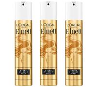 3x 300 ml L'Oréal Elnett Extra Forte Lacca Capelli Spray Uomo