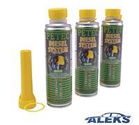 3x 300 ML PETEC Diesel System Detergente Premium Additivo Detergente Motore
