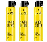 3x 300ml got2b Adesivo Spray Freeze Lacca Capelli per Stark Tenuta Frixieren