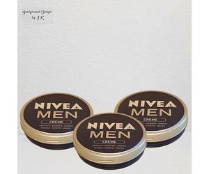 3X 30ML NIVEA MEN Crema Per Viso, Corpo E Mani Pelle Normale E Secca