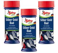3x 375ml Poliboy Silber Gold Bad Detergente Speciale, con Cestello