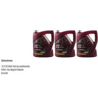 3X 4 Litri Originale MANNOL Olio Del Cambio MTF-4 Olio Del Cambio 75W-80