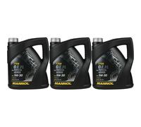 3X 4 Litri Originale MANNOL Olio Motore 7709 5W-30 API SM/CF Engine Oil