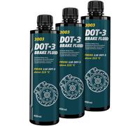 3X 450 Ml MANNOL Liquido Frenante DOT3 SAE J1703