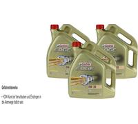 3X 5 Litri Originale Castrol Olio Motore EDGE 0W-30