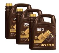 3X 5 Litri Originale PEMCO Olio Motore iDRIVE 350 5W-30 API SN/CF Olio Motore