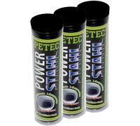 3x 50 G PETEC Power Acciaio 97350 Massa da Impastare Metallo Liquido Adesivo
