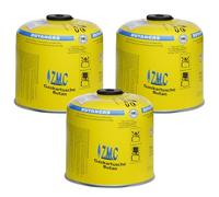 3x 500g Cartucce Campeggio Propano Butano Gas Avvitare la Valvola Cartuccia-Gas 900ml Valvola Cartuccia Con Filettatura Connessione Sifone Gas Cartuccia Vite Gas Butano, Cartuccia di Butano