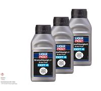 3X 500Ml LIQUI MOLY Liquido Freni DOT 4 FMVSS 116 3 ISO 4925 Classe SAE J 1703