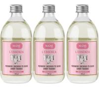 3X 500ml Profumatore Bucato Mami Milano L'Essenza DIAMANTE ROSA Profumo Intenso