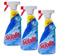 3X 500Ml Sidolin Senza Strisce MULTIFLÈCHEN Multi Superficie NUOVO Lucido