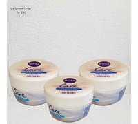 3X 50ML NIVEA CARE Intensive Cura Crema Viso E Corpo 3 Pezzi