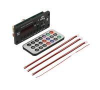 3X(50W Amplificatore 12V Scheda Decodifica MP3 Bluetooth 5.0 25W Lettore MP5053