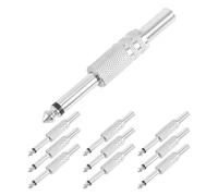 3X(6.35Mm Mono Amplificatore Spina 1/4 Pollici Mono Mono Jack 9502