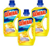 3x 750ml Il General Detergente Universale Langhaltiger Lucido E Frische Limone