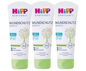 3x 75ml HiPP Nutriente Protezione Della Ferita Crema Sensitiv Babysanft Efficace