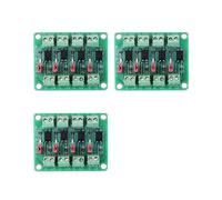 3X 817 Optoaccoppiatore Scheda di Isolamento Della Tensione un 4 Canali Modulo Driver di Commutazione di Controllo Della Tensione Modulo di Isolamento
