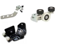 3x A RUOLI RULLO GUIDA PORTA SCORREVOLE SX per FIAT DUCATO 2006- SET