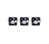 3X AC 220V-240V 0.14A Raffreddamento Cooler Brushless Ventola 120mm x 120mm x 38mm