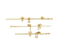AWHAO 3x Accessori strumenti per strumenti per crack per la famiglia violino in ottone facile da usare il kit di manutenzione violoncello viola per il corpo, Piccolo