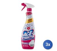 3x Ace Sgrassatore Trigger 600 Ml. Candeggina