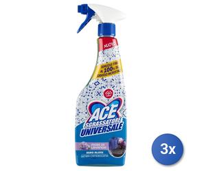 3x Ace Sgrassatore Trigger 600 Ml. Universale Lavandanda