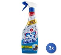 ACE Spray Sgrassatore Universale, Senza Candeggina, Zero Aloni, Profumo di Lime e Menta Peperita, 600 ml