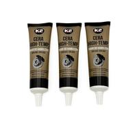 3x ad Alta Temperatura - Grasso " Cera " 100ml B408 Anti Squittio Pasta