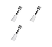 3X Adattatore di Prolunga Flessibile da E27 A E27, Portalampada LED, Attacco Estensibile, Convertitore, Base da Parete, Supporto A Vite