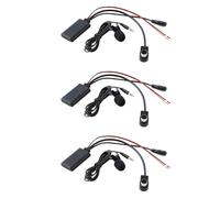 3X Adattatore per Auto AUX Senza Fili Audio Call Phone Microfono Vivavoce per KCA-121B AI-NET