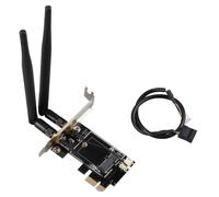 3X(Adattatore per Scheda WiFi PCIE Scheda di Rete M2 NGFF Convertitore Blu6971