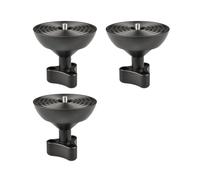 3X Adattatore un Testa Apicale per Treppiede un Mezza Sfera da 100 mm per Montaggio un Perno da 3/8 Pollici Weifeng Bogen