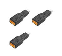 3X Adattatore XT60 A USB C, Accumulo di Energia, XT60 Maschio A Tipo C Maschio, Connettore di Ricarica da 100 W A 20 V per Laptop, Robot Aspirapolvere