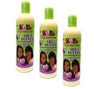 3x Africa S Best Kids Shea Butter detang Ling Moisturizing Hair Lotion 355ml (-1065ml totali)