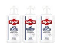3x Alpecin Shampoo Antiforfora Concentrato per Capelli Anti Schuppen 200ml