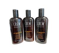 3X American Crew Daily Moisturizing Shampoo Idratante 250Ml Nuovo 06