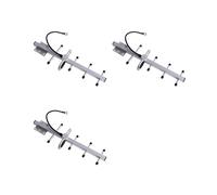 3X Antenna Yagi Direzionale per Esterni da 868 MHz, 915 MHz e 900 MHz, Antenna LoRawan da 8 DBi per Sistemi Radio NB-IoT, Connettore N Femmina.