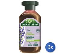 3x Antica Erboristeria Shampoo 250 Ml. Lavanda Normali