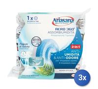 3x Ariasana Aero 360° Assorbitore (Ricarica) Assorbiumidità E Odori