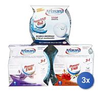 3x Ariasana Power Tab Assorbitore (Ricarica) Assorbiumidità E Odori