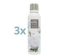 3x Atkinsons Doccia Mousse Purificante English Garden White Peony 200ml Offerta