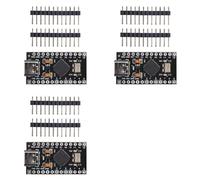 3X Atmega32U4 Type-C USB Pro Micro-per Modulo Atmega32U4 3,3 V/16 Mhz con Intestazione Pin A 2 File per Leonardo