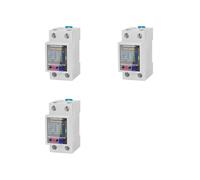 3X ATORCH GR2PW Contatore di Elettricità Tuya WiFi Rail Power Meter AC50-320V Display Digitale Monitor Curva di Tensione Amperometro