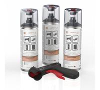 3X AUPROFILL Riempitivo A Spessore 1K Grigio 400ml + PG