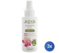 3x Avenil Deodorante Spray 75 Ml. Melograno