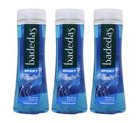 4pz BADEDAS gel doccia shower gel ENERGIZZANTE muschio e sale marino SPORT 600ml